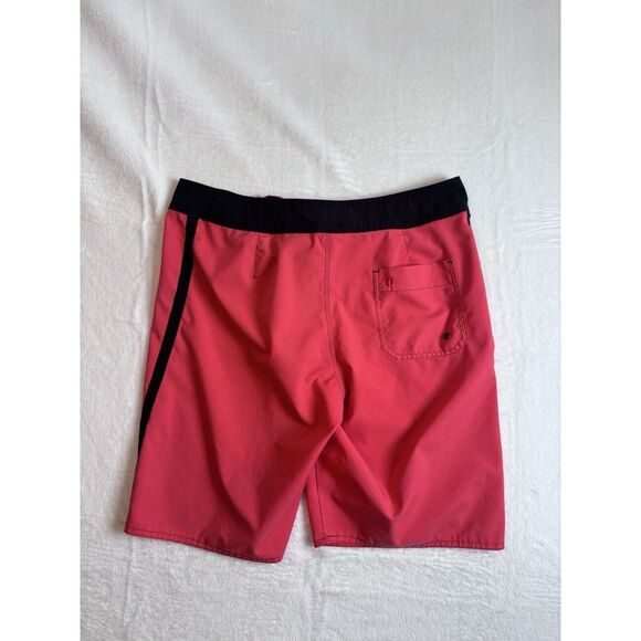 Hang Ten Pink Black Surf Shorts Water Proof Men's 32 * - Picture 3 of 6